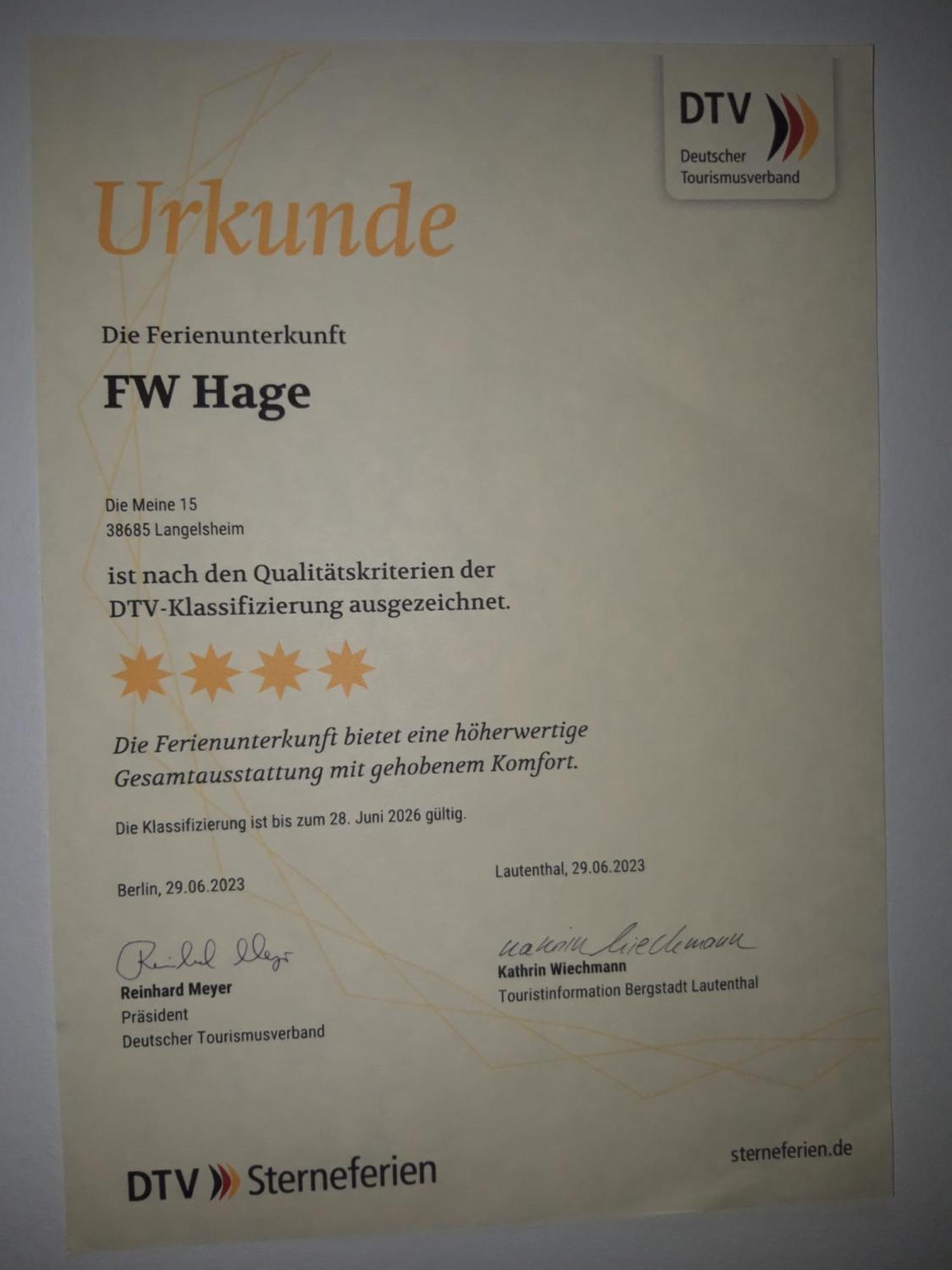 Fewo Hage 朗格尔斯海姆 外观 照片